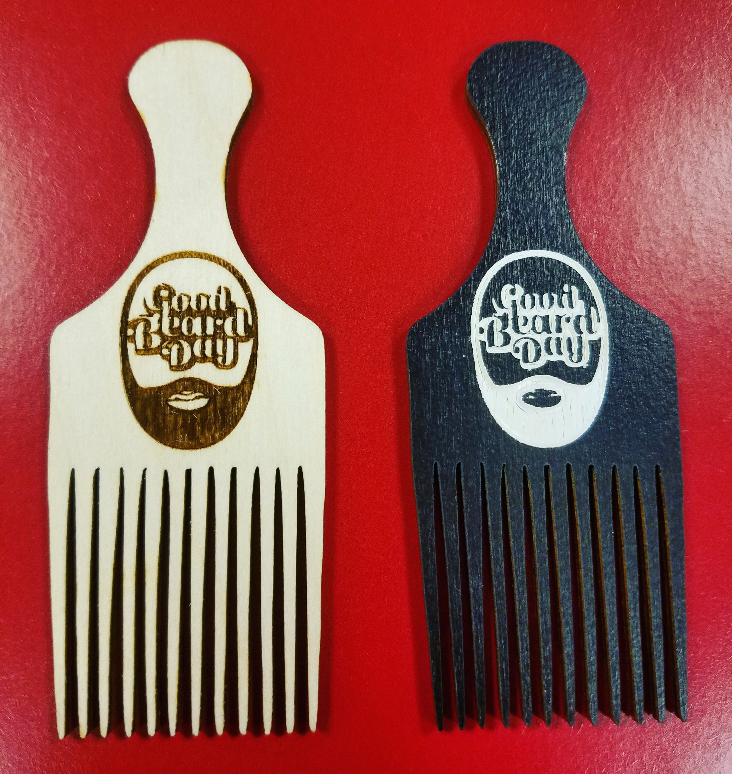Good Beard Day Custom Mini Beard Picks